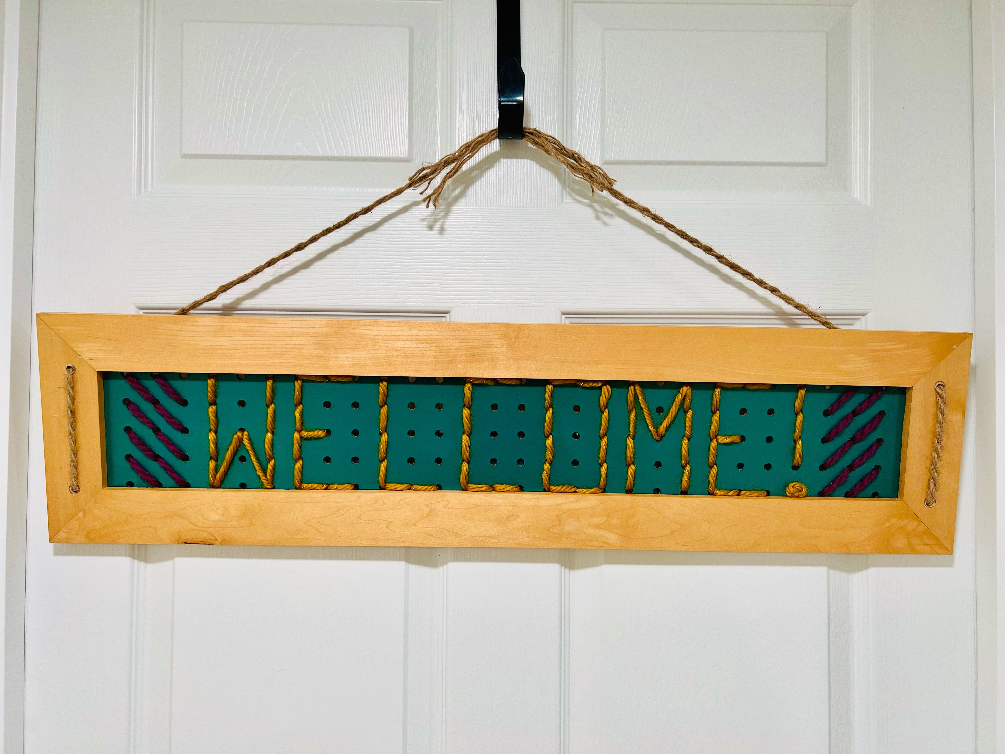 Welcome Sign – FlutterUp Designs