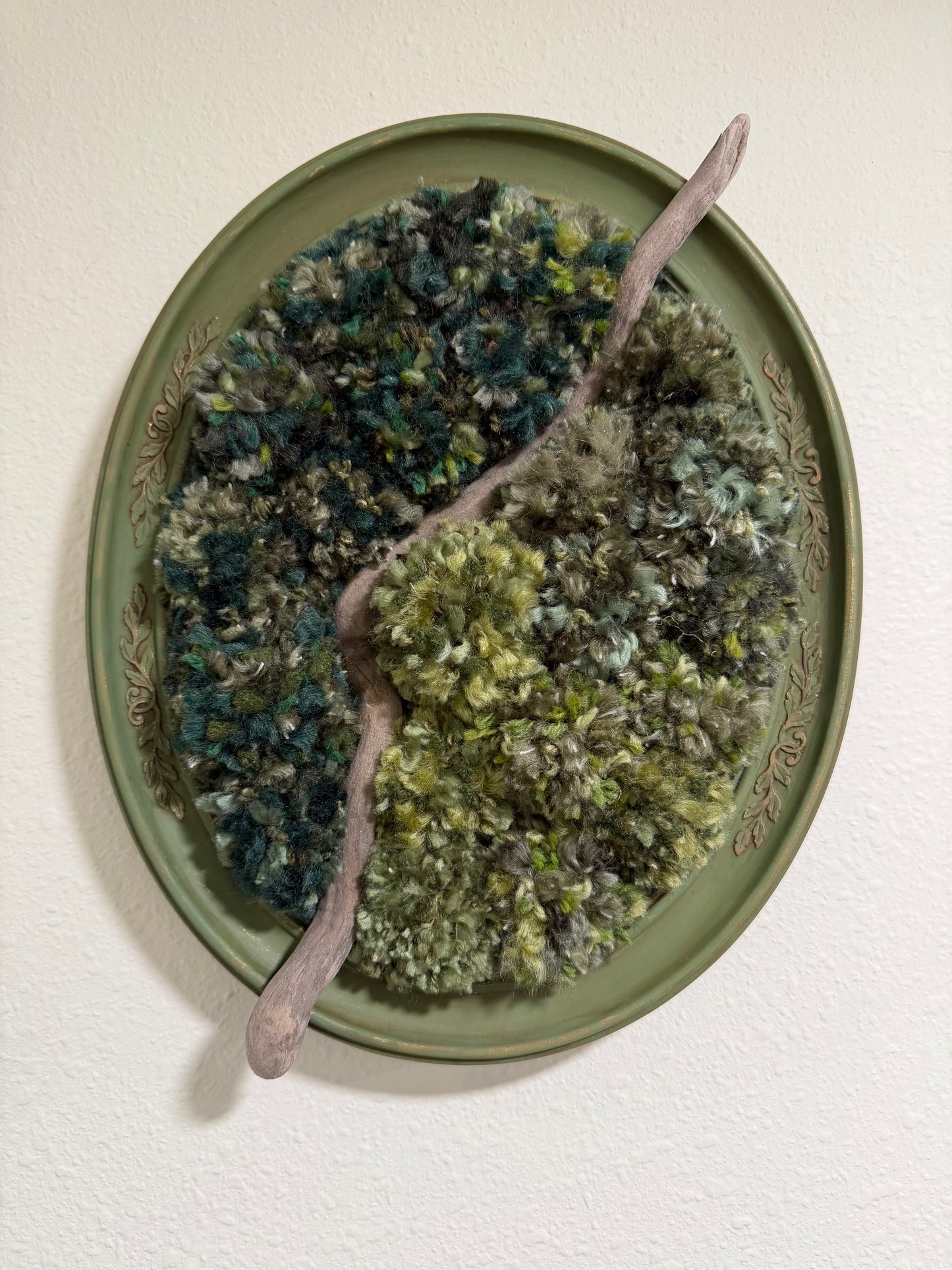 Drifting Through the Moss - Oval