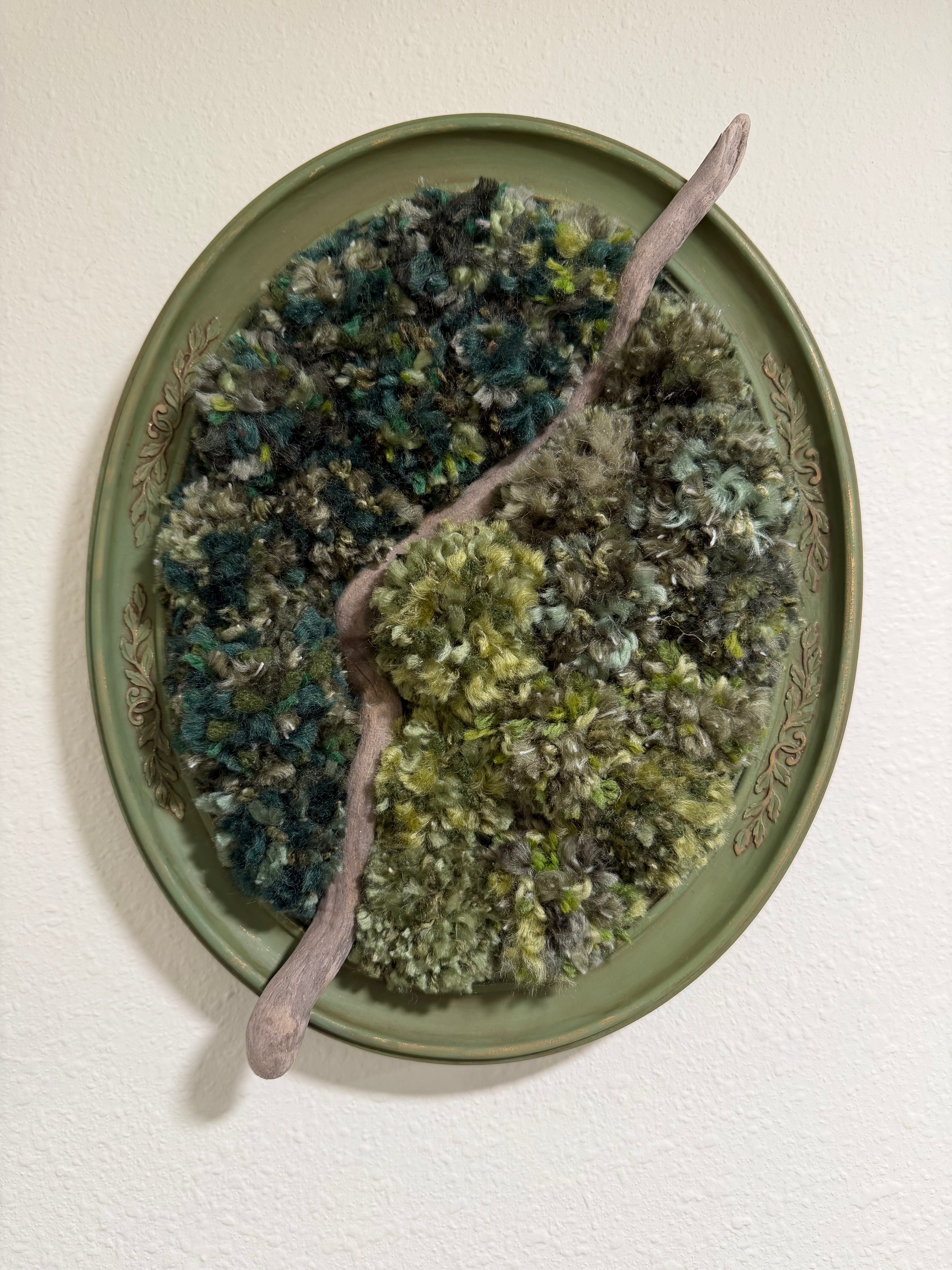 Drifting Through the Moss - Oval