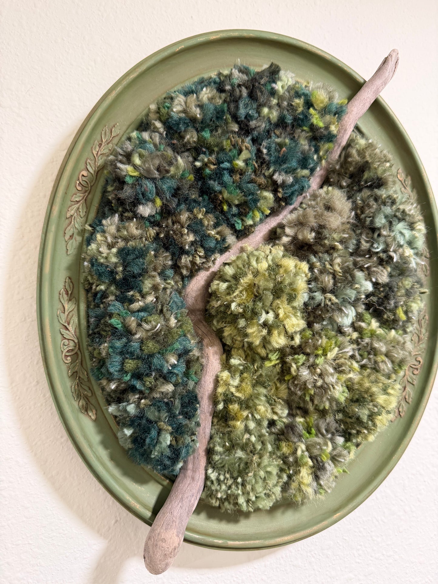 Drifting Through the Moss - Oval