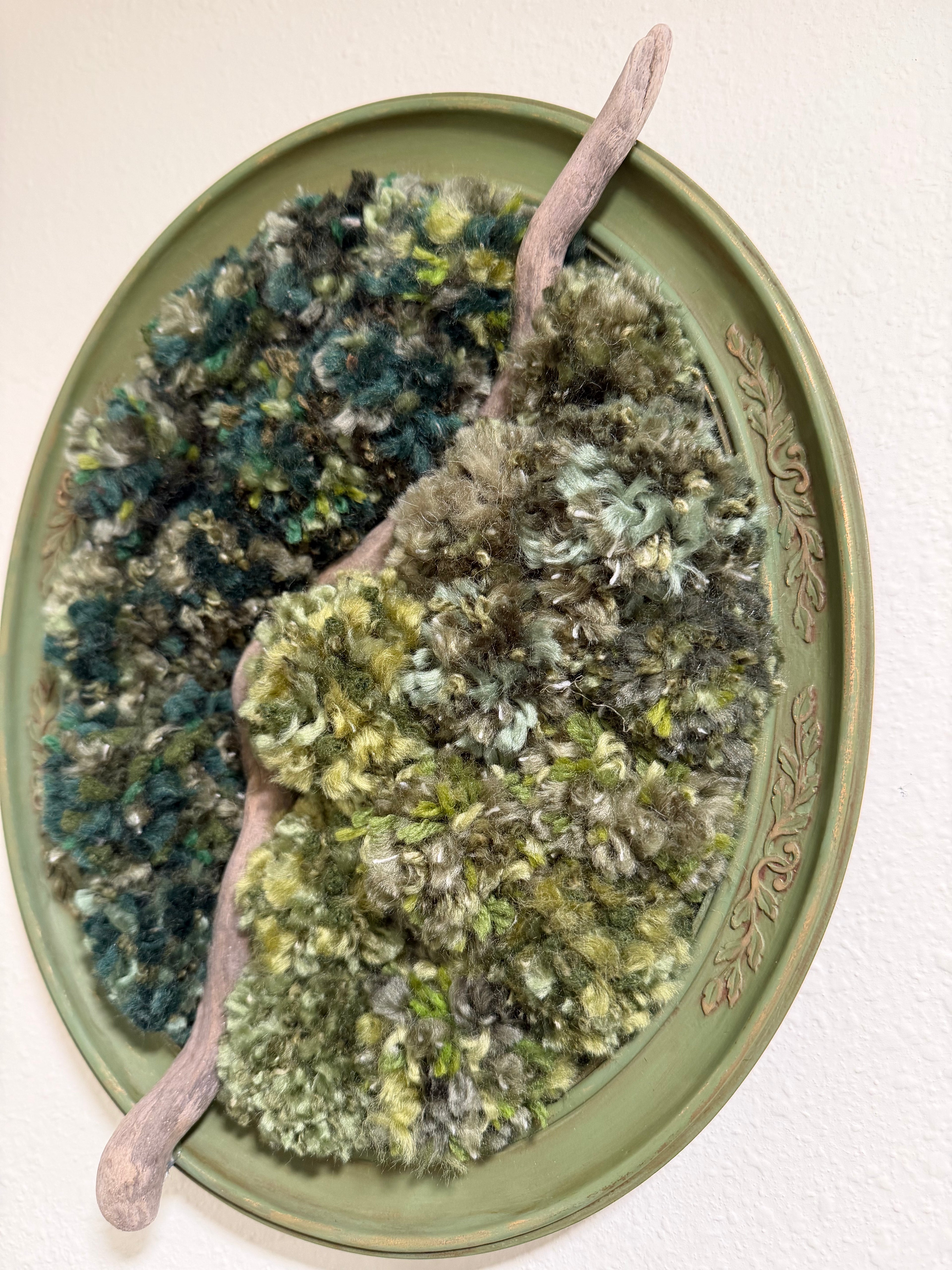 Drifting Through the Moss - Oval